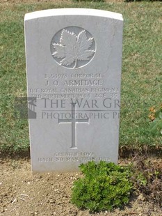 ANCONA WAR CEMETERY - ARMITAGE, JOHN OGDEN