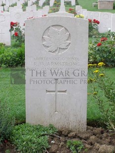 ANCONA WAR CEMETERY - ARMSTRONG, ROBERT WHITE