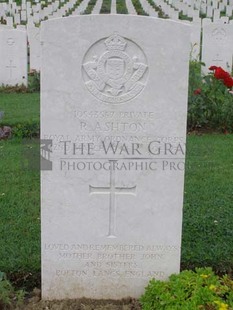 ANCONA WAR CEMETERY - ASHTON, ROBERT