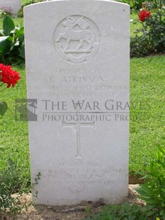 ANCONA WAR CEMETERY - ATKINSON, BRYAN HAROLD