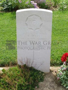 ANCONA WAR CEMETERY - AYRES, RICHARD