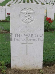 ANCONA WAR CEMETERY - BARNES, ARTHUR ROBERT