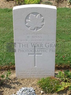 ANCONA WAR CEMETERY - BINNS, RONALD