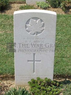 ANCONA WAR CEMETERY - BIRCH, FREDERICK GEORGE