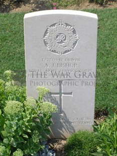 ANCONA WAR CEMETERY - BISHOP, ALFRED JOHN