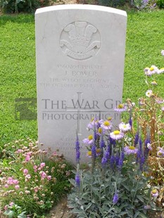 ANCONA WAR CEMETERY - BOWER, JOSEPH