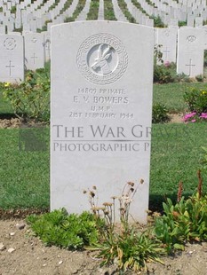 ANCONA WAR CEMETERY - BOWERS, E V