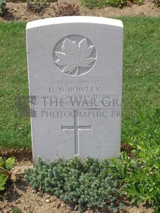 ANCONA WAR CEMETERY - BOWLEY, HOMER N.