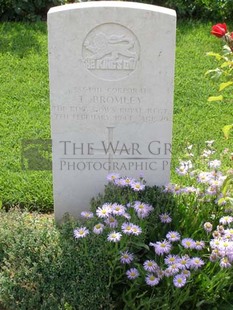 ANCONA WAR CEMETERY - BROMLEY, THOMAS