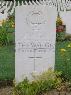 ANCONA WAR CEMETERY - BROWNE, HENRY CHARLES EDWARD