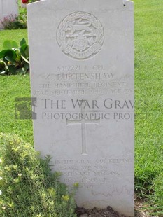 ANCONA WAR CEMETERY - BURTENSHAW, CHARLES