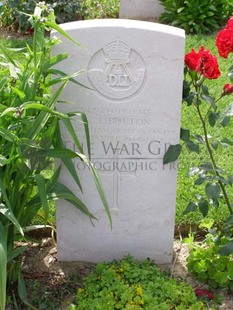 ANCONA WAR CEMETERY - BURTON, SAMUEL JOHN