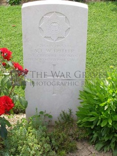 ANCONA WAR CEMETERY - BUTLER, ALBERT EDMUND WILLIAM