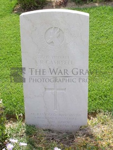 ANCONA WAR CEMETERY - CAMPBELL, A R