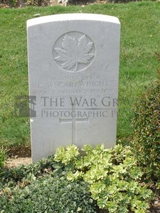 ANCONA WAR CEMETERY - CARTWRIGHT, GEORGE WELLINGTON