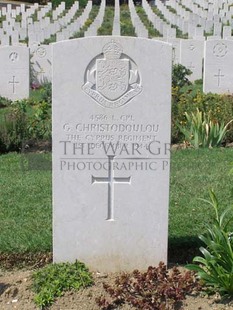 ANCONA WAR CEMETERY - CHRISTODOULOU, GEORGHIOS