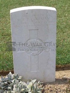 ANCONA WAR CEMETERY - COLEMAN, ROY JOHN ERIC