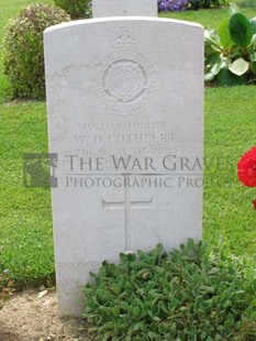 ANCONA WAR CEMETERY - CUTHBERT, WILLIAM DENNIS