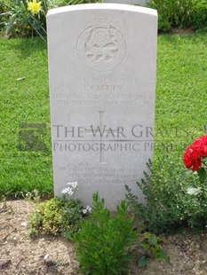 ANCONA WAR CEMETERY - CUTTS, JOHN