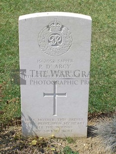 ANCONA WAR CEMETERY - D'ARCY, PATRICK