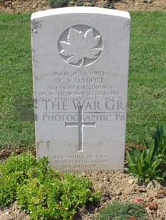 ANCONA WAR CEMETERY - DABOLL, DONALD ARTHUR