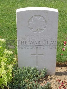 ANCONA WAR CEMETERY - DALY, JOHN RODERICK