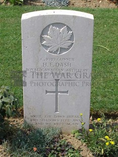 ANCONA WAR CEMETERY - DASH, HERBERT F.