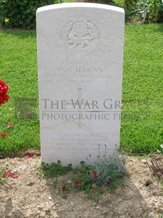 ANCONA WAR CEMETERY - DEAN, WILLIAM ALBERT HENRY