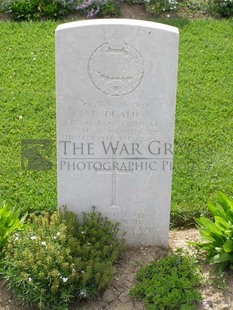 ANCONA WAR CEMETERY - DEATH, BERT