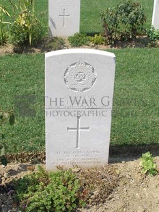 ANCONA WAR CEMETERY - DEELEY, JOHN