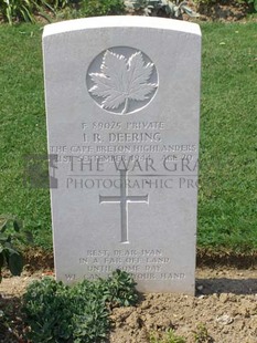 ANCONA WAR CEMETERY - DEERING, IVAN R.