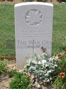 ANCONA WAR CEMETERY - DENSTEDT, HARRY H.