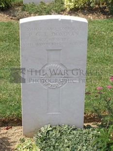 ANCONA WAR CEMETERY - DONOVAN, PHILLIP GEORGE THOMAS