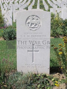 ANCONA WAR CEMETERY - DUMMETT, SIDNEY LEONARD HOWARD