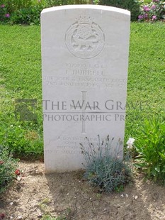 ANCONA WAR CEMETERY - DURRELL, JOSEPH