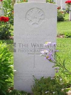 ANCONA WAR CEMETERY - EDWARDS, JOHN WILLIAM