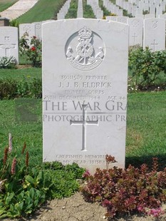 ANCONA WAR CEMETERY - ELDRICK, JAMES JACK BERN