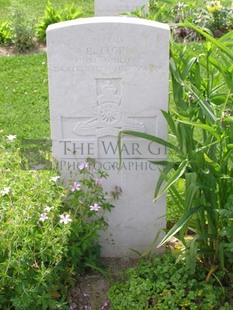 ANCONA WAR CEMETERY - ELGIN, RALPH