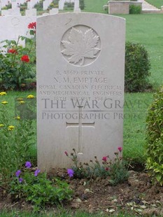 ANCONA WAR CEMETERY - EMPTAGE, NORMAN M.