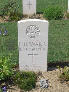 ANCONA WAR CEMETERY - EVANS, REGINALD PETER