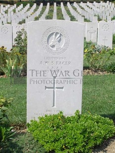 ANCONA WAR CEMETERY - FACER, A W S