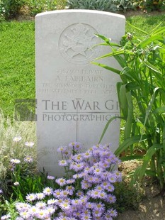 ANCONA WAR CEMETERY - FAIRBAIRN, ALFRED GEORGE