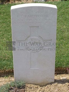 ANCONA WAR CEMETERY - FAIRBROTHER, IVAN LAWRENCE