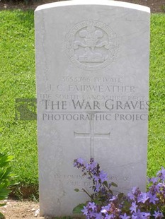 ANCONA WAR CEMETERY - FAIRWEATHER, JOHN CRAWFORD