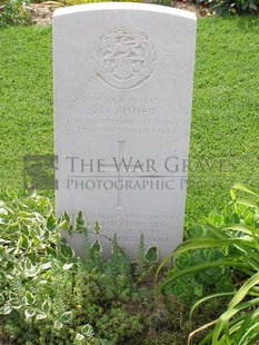 ANCONA WAR CEMETERY - FISHER, STANLEY WILLIAM