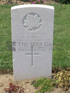 ANCONA WAR CEMETERY - FORGET, ERNEST