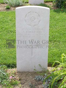 ANCONA WAR CEMETERY - FORRESTER, ALBERT