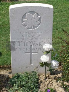 ANCONA WAR CEMETERY - FRANCIS, RALPH