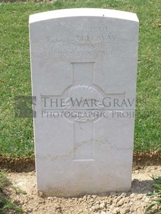 ANCONA WAR CEMETERY - GALLOWAY, FREDERICK GORDON