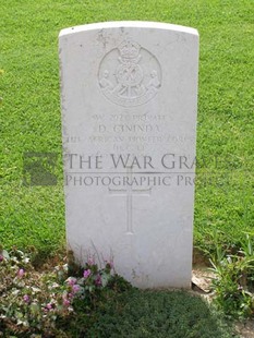 ANCONA WAR CEMETERY - GININDA, D